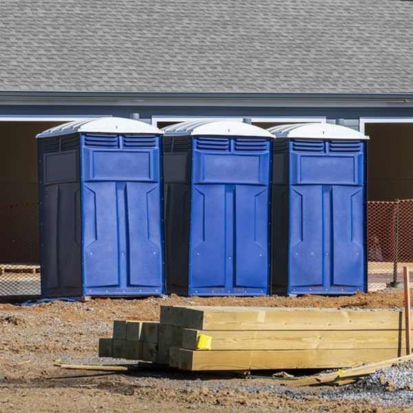 are there any restrictions on what items can be disposed of in the portable restrooms in Pleasant City OH